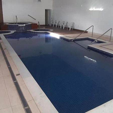 Águas de Lindóia Flat No Apart-Hotel Cavalinho Branco Com Piscina Aquecida 1D8 المظهر الخارجي الصورة