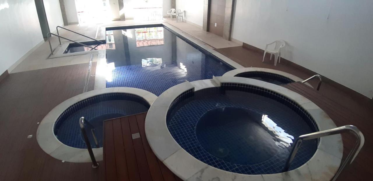 Águas de Lindóia Flat No Apart-Hotel Cavalinho Branco Com Piscina Aquecida 1D8 المظهر الخارجي الصورة