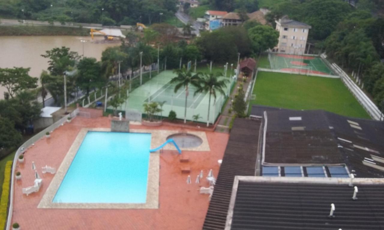 Águas de Lindóia Flat No Apart-Hotel Cavalinho Branco Com Piscina Aquecida 1D8 المظهر الخارجي الصورة